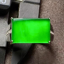 Natural Jade Engagement Ring Jadeite Gold Jade Wedding Ring
