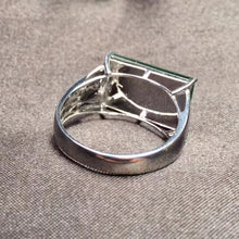 Natural Jade Engagement Ring Jadeite Gold Jade Wedding Ring