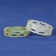 Natural Jade Engagement Ring Nephrite Jade Wedding Ring