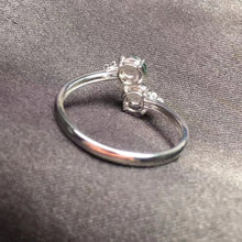 Natural Jade Engagement Ring Jadeite Gold Jade Wedding Ring
