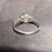 Natural Jade Engagement Ring Jadeite Gold Jade Wedding Ring
