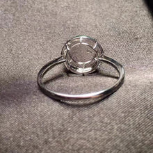 Natural Jade Engagement Ring Jadeite Gold Jade Wedding Ring