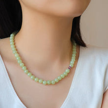 Natural Jade Necklace Hetian Nephrite Necklace