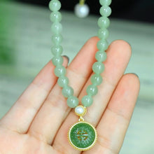 Natural Jade Necklace Kunlun Nephrite Necklace