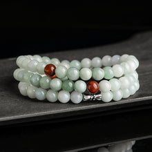 Natural Jade Necklace Silver Jadeite Necklace