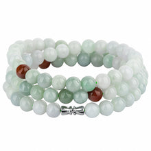 Natural Jade Necklace Silver Jadeite Necklace