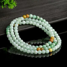 Natural Jade Necklace Silver Jadeite Necklace