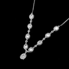 Natural Jade Necklace Silver Jadeite Necklace