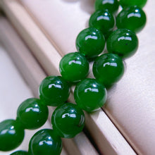 Natural Jade Necklace Silver Nephrite Necklace