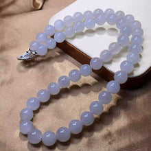 Natural Jade Necklace Silver Nephrite Necklace