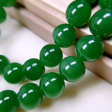 Natural Jade Necklace Silver Nephrite Necklace