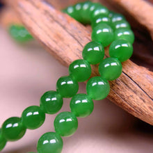 Natural Jade Necklace Silver Nephrite Necklace
