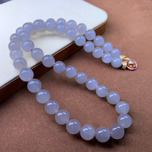 Natural Jade Necklace Silver Nephrite Necklace TUNE383