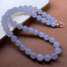 Natural Jade Necklace Silver Nephrite Necklace TUNE383