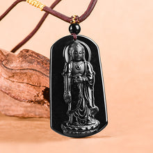 Natural Jade Pendant Amitabha Buddha Jadeite Pendant