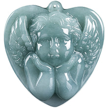 Natural Jade Pendant Angel Jadeite Pendant