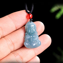 Natural Jade Pendant Baby Buddha Jadeite Pendant
