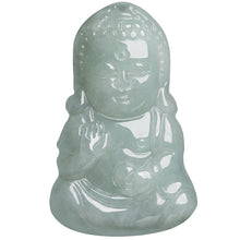 Natural Jade Pendant Baby Buddha Jadeite Pendant