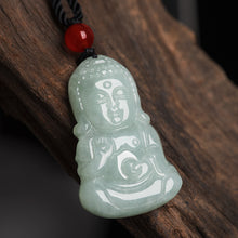 Natural Jade Pendant Baby Buddha Jadeite Pendant