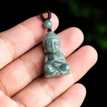 Natural Jade Pendant Baby Buddha Jadeite Pendant