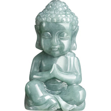 Natural Jade Pendant Baby Buddha Jadeite Pendant
