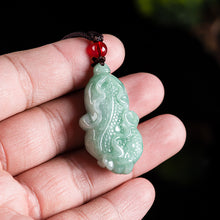 Natural Jade Pendant Baicai Jadeite Pendant