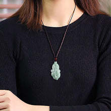 Natural Jade Pendant Baicai Jadeite Pendant