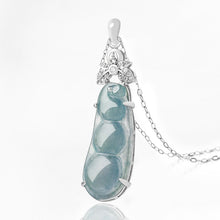 Natural Jade Pendant Bean Jadeite Pendant
