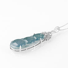 Natural Jade Pendant Bean Jadeite Pendant
