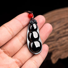 Natural Jade Pendant Bean Jadeite Pendant