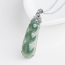 Natural Jade Pendant Bean Jadeite Pendant