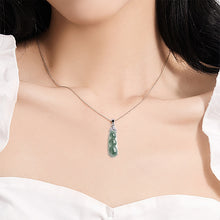 Natural Jade Pendant Bean Jadeite Pendant