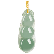 Natural Jade Pendant Bean Jadeite Pendant
