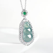 Natural Jade Pendant Bean Jadeite Pendant