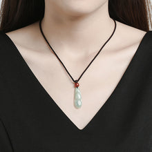 Natural Jade Pendant Beans Jadeite Pendant