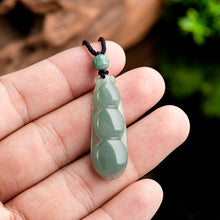 Natural Jade Pendant Beans Jadeite Pendant