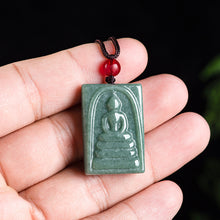 Natural Jade Pendant Buddha Jadeite Pendant