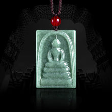 Natural Jade Pendant Buddha Jadeite Pendant