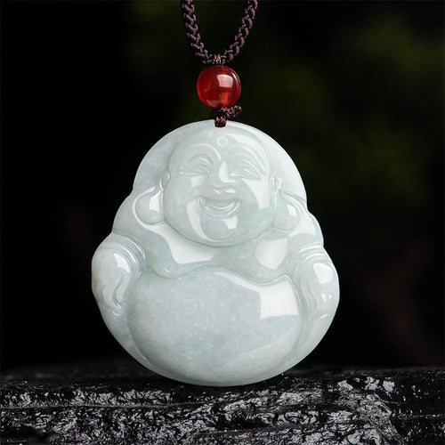 Natural Jade Pendant Buddha Jadeite Pendant