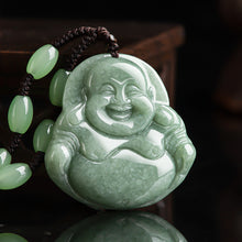 Natural Jade Pendant Buddha Jadeite Pendant