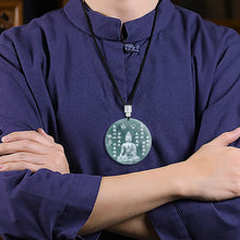 Natural Jade Pendant Buddha Jadeite Pendant TUPT482