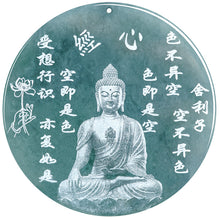 Natural Jade Pendant Buddha Jadeite Pendant TUPT482