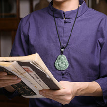 Natural Jade Pendant Buddha Jadeite Pendant