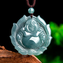 Natural Jade Pendant Buddha Jadeite Pendant