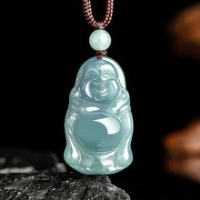 Natural Jade Pendant Buddha Jadeite Pendant