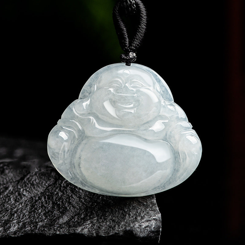 Natural Jade Pendant Buddha Jadeite Pendant