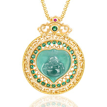 Natural Jade Pendant Buddha Jadeite Pendant