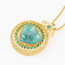 Natural Jade Pendant Buddha Jadeite Pendant