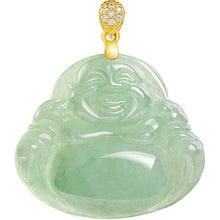 Natural Jade Pendant Buddha Jadeite Pendant