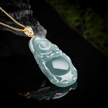 Natural Jade Pendant Buddha Jadeite Pendant
